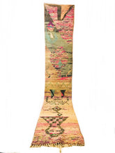 Load image into Gallery viewer, Natural + Pastel Tones Boujad Runner 2’2”x11’3”