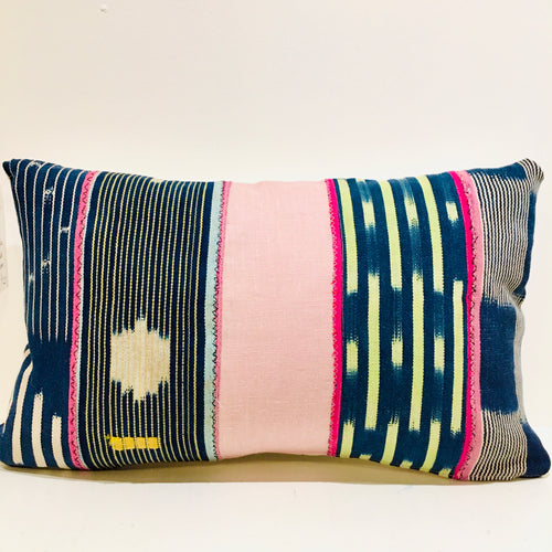 Mud Cloth Lumbar Pillow