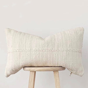Ivory Chindi Lumbar Pillow