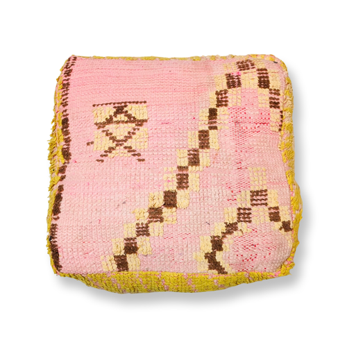 Vintage Moroccan Floor Cushion Cover