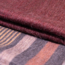 Load image into Gallery viewer, Alpaca Cranberry Throw