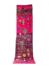 Load image into Gallery viewer, Pink + Purple Boujaad Runner 2’4”x9’