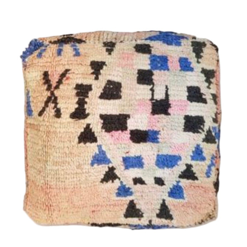 Vintage Moroccan Floor Cushion Cover