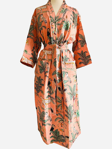 Vintage Kantha Robe Reversible