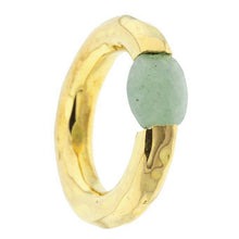 Load image into Gallery viewer, Stacking Brass Ring Citrine