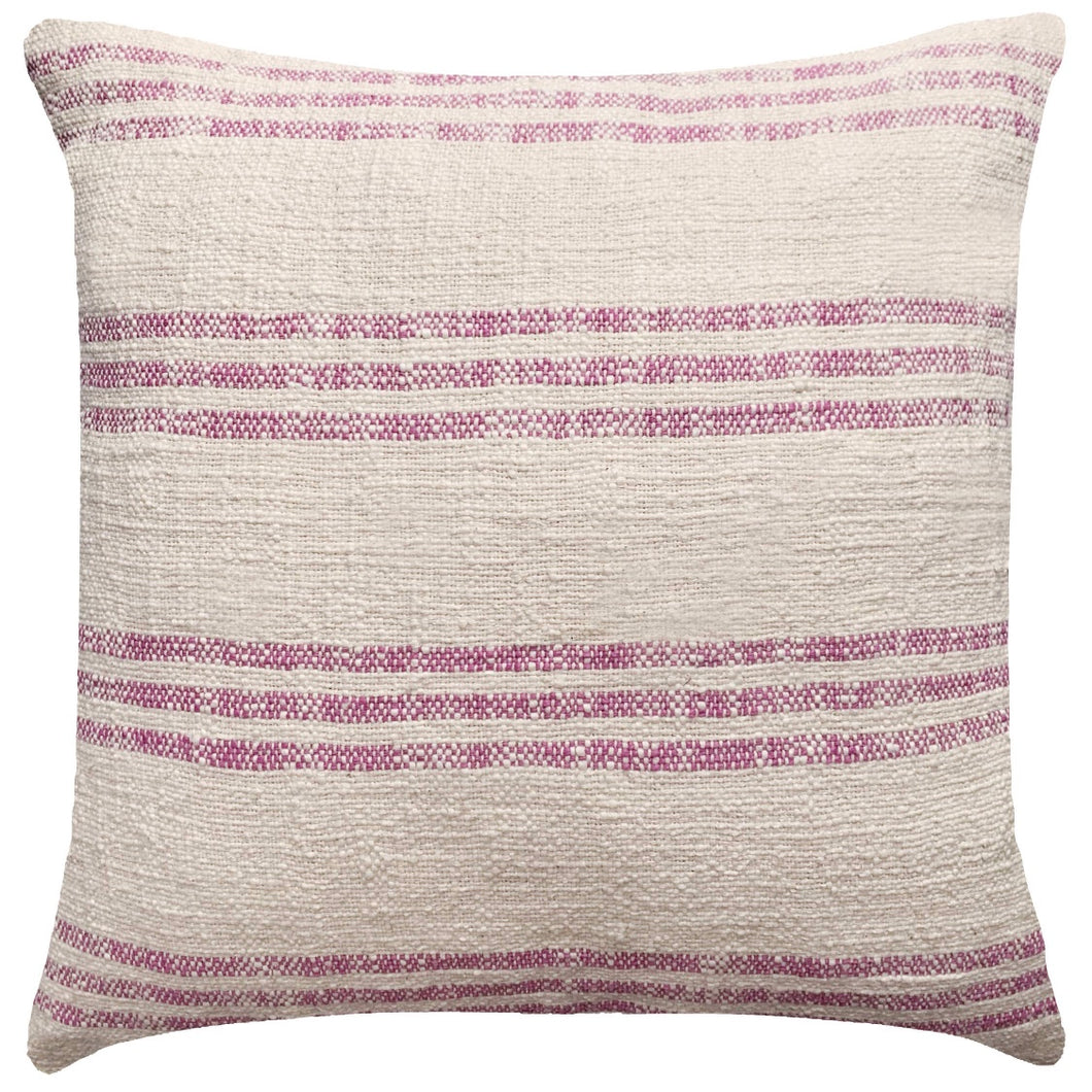Orchid Stripes Pillow 20”x20”