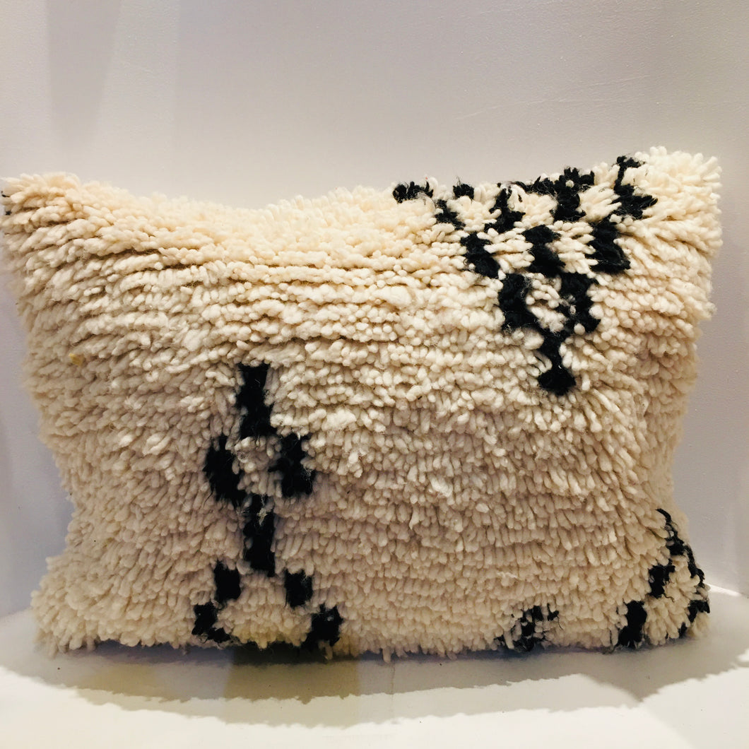 Vintage Azilal Wool Pillow