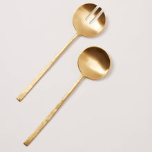 Load image into Gallery viewer, Brass Serving Set/2