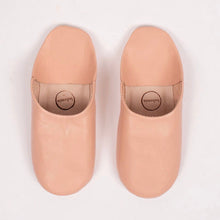 Load image into Gallery viewer, Moroccan Babouche Slipper Blush