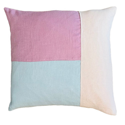 Hydrangea Linen Pillow 22”x22”