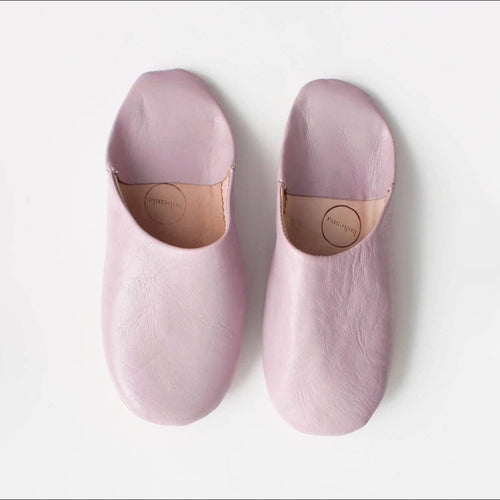 Moroccan Babouche Slipper Pink