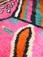 Load image into Gallery viewer, Moroccan Pink Pastels  Rug 5’9”x8’