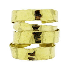 Load image into Gallery viewer, Brass Ribbon Cuff