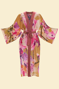 Yellow Orchid Kimono