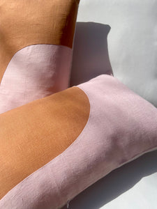 Sunset Linen Pillow 16”x24”
