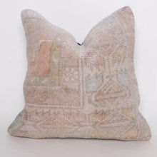Load image into Gallery viewer, Vintage Turkish Pillow Shana 16”x16”