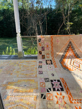 Load image into Gallery viewer, Vintage Orange Lion Paw 6’2”x9’8”