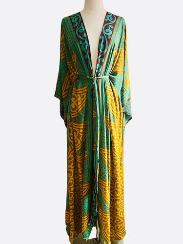 Vintage Silk Robe