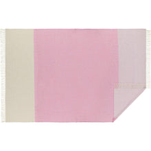 Load image into Gallery viewer, Lambswool Throw Pink Large