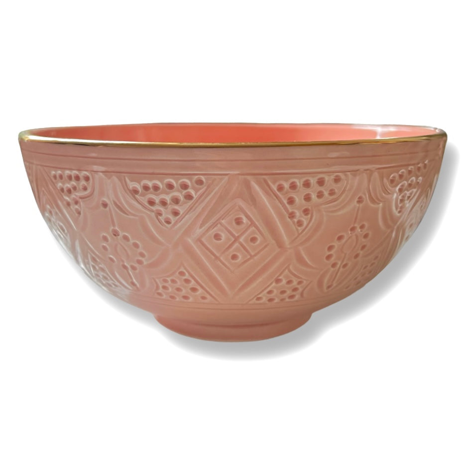 Moroccan Large Bowl Blush