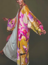 Load image into Gallery viewer, Yellow Orchid Kimono