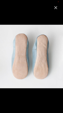 Load image into Gallery viewer, Moroccan Babouche Slipper Blue Gray