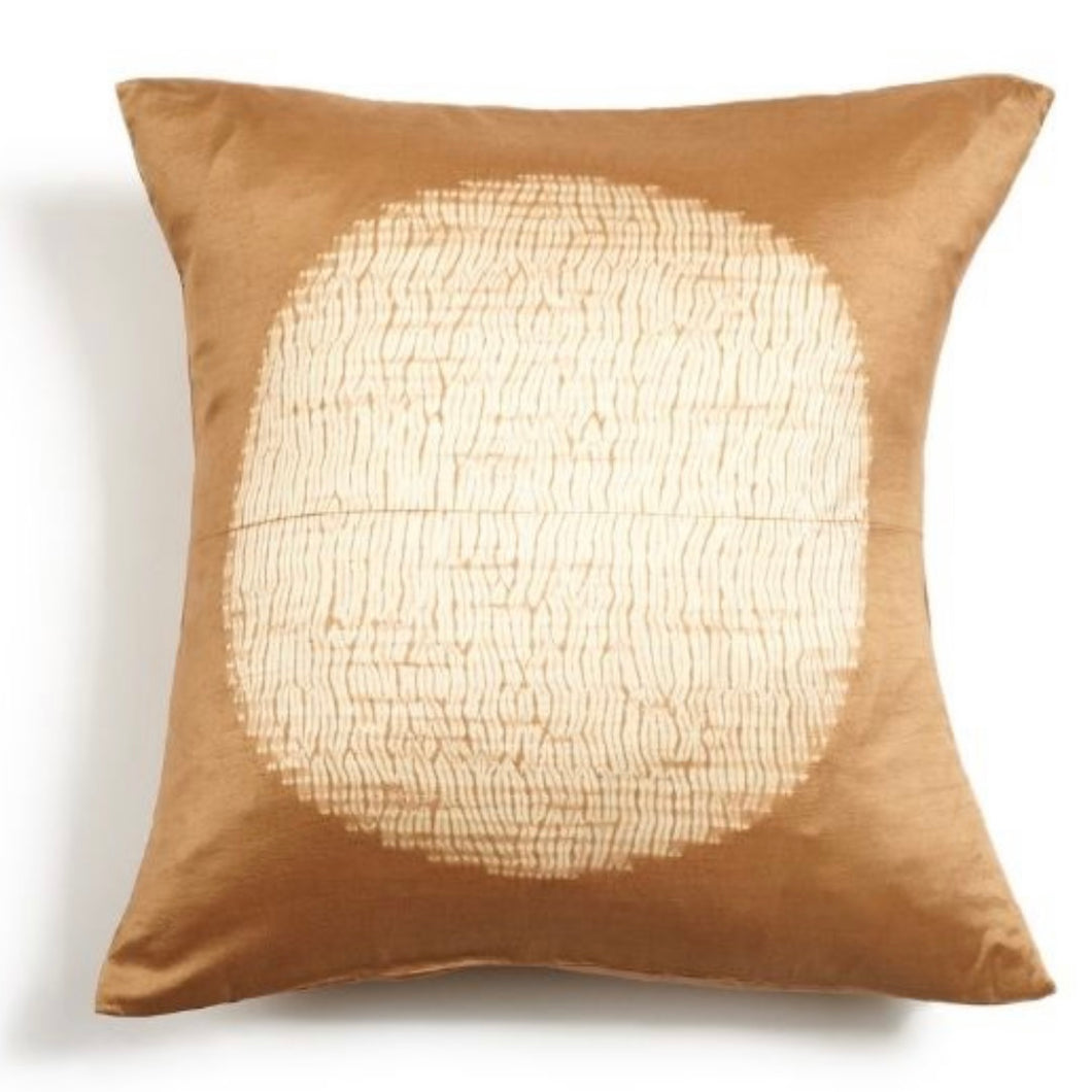 Shunya Gold Silk Pillow 20”x20”