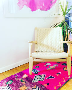 Pink + Purple Boujaad Runner 2’4”x9’