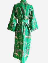 Load image into Gallery viewer, Jungle Kantha Robe Reversible