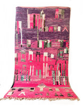 Load image into Gallery viewer, Moroccan Rug Tonal Pinks + Purple