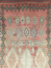 Load image into Gallery viewer, Vintage Coral + Lavender Boujaad 5’x12’