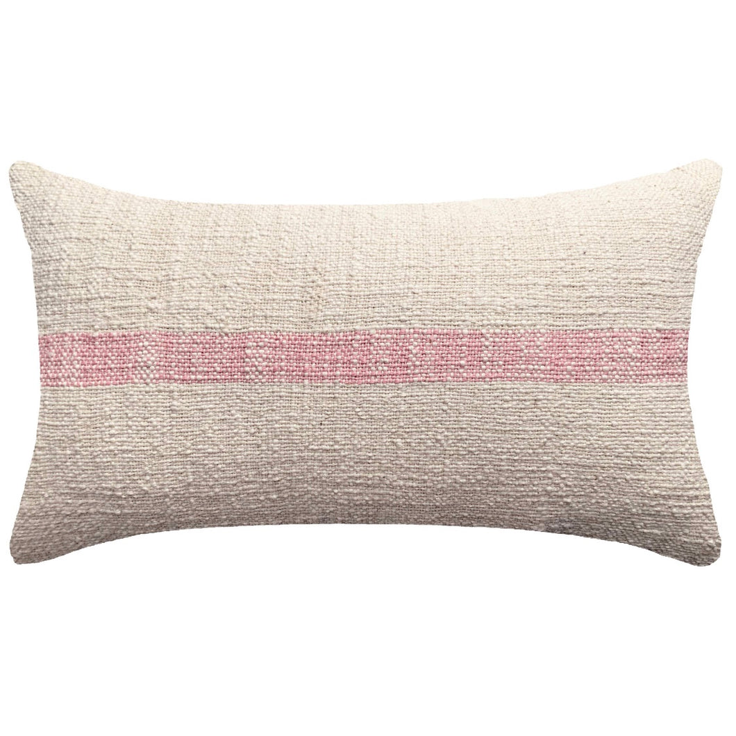 Blush Stripe 12”x20” Pillow