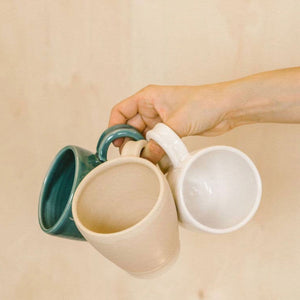 Ceramic Mug Handle Grass