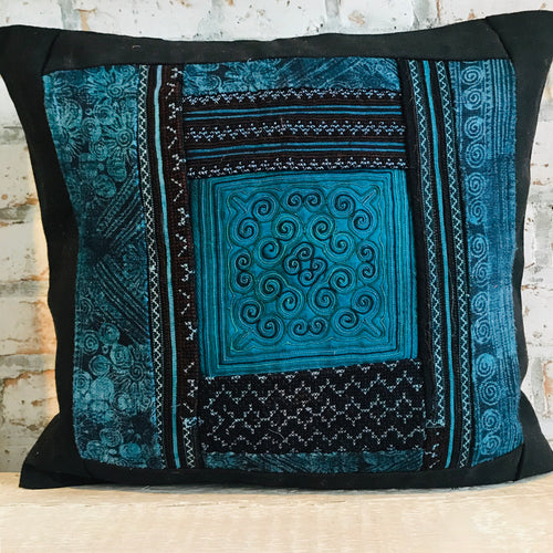 H’Mong Indigo Pillow