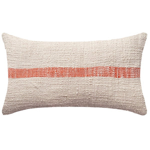 Tangerine Stripe 12”x20” Pillow