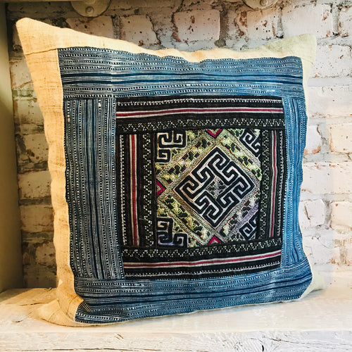 H’Mong Indigo Pillow