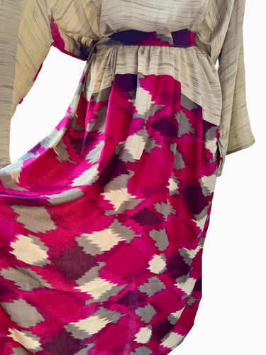 Vintage Silk Robe