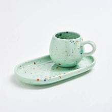 Load image into Gallery viewer, Confetti Ball Green Kids Mug
