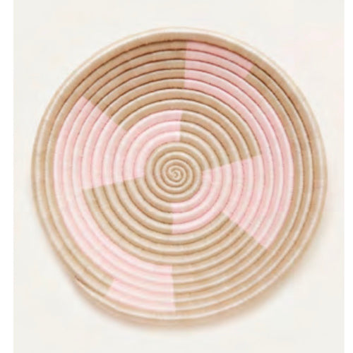 Soft Pink + Linen Bowl