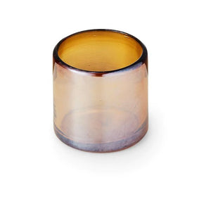 Iridescent Amber Tumbler