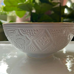 Moroccan Large Bowl Gray