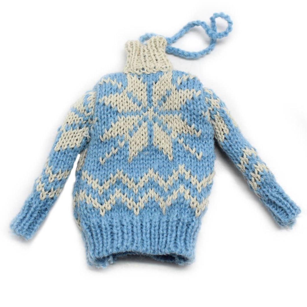 Snowflake Sweater Ornament
